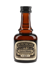 Bowmore 12 Year Old Bottled 1980s - Soffiantino 5cl