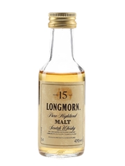 Longmorn 15 Year Old Bottled 1980s 5cl / 43%