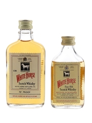 White Horse Bottled 1970s 2 x 4cl-5cl / 40%