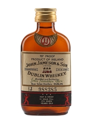 John Jameson & Son 7 Year Old 3 Star Irish Whiskey