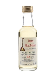 Glen Keith 1972 22 Year Old James MacArthur's 5cl / 51.2%