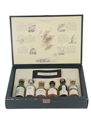 Classic Malts Of Scotland Miniatures Set Talisker, Oban, Glenkinchie, Dalwhinnie, Lagavulin, Cragganmore 6 x 5cl