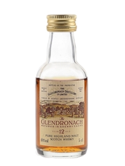 Glendronach 12 Year Old Sherry Cask Bottled 1980s 5cl / 40%