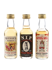 Scottish Collection Mother's Toddy, NIP The Shepherd's Friend & The Royal Wee 3 x 5cl / 40%