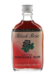 Black Rose Vatted Demerara Rum Bottled 1960s 5cl / 40%
