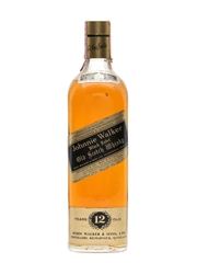 Johnnie Walker 12 Years Old Black Label Bottled 1980s 75cl / 40%