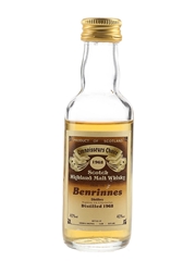 Benrinnes 1968 Connoisseurs Choice Bottled 1980s - Gordon & MacPhail 5cl / 40%