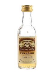 Edradour 1972 Connoisseurs Choice Bottled 1980s - Gordon & MacPhail 5cl / 40%