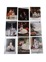 Beefeater Gin Adverts 8 x Prints - 1976-1982 8 x 31cm x 23cm