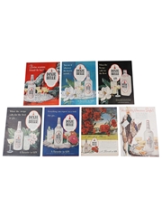 Dixie Bell Gin Adverts 1940s-1950s Advertising Prints 7x 27cm x 36cm