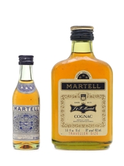 Martell Cognac Miniatures Bottled 1970s 16cl & 5cl / 40%