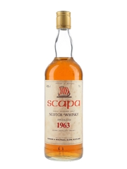Scapa 1963 Gordon & MacPhail Bottled 1980s 75cl / 40%