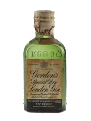 Gordon's Gin Spring Cap Bottled 1950s 5cl / 40%