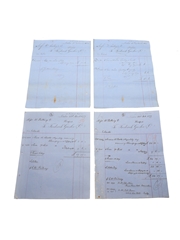 Frederik Giesler & Co. Correspondence, Purchase Receipts & Invoices. William Pulling & Co. Dated 1860-1907.