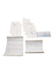 Bristol Distillery Correspondence, Purchase Receipts & Invoices (20).