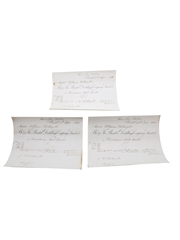 Bristol Distillery Correspondence, Purchase Receipts & Invoices (20). William Pulling & Co. Dated 1864-1889.