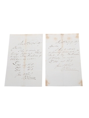 Jameson, Dublin Correspondence, Purchase Receipts & Invoices (13). William Pulling & Co. Dated 1847-1887