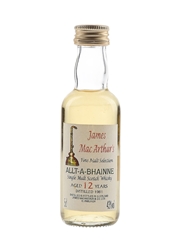 Allt A Bhainne 1981 12 Year Old James MacArthur's - Fine Malt Selection 5cl / 43%