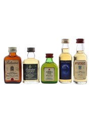 Ballantine's 12 Year Old, Finest, Buchanan's De Luxe, Loch Ranza & MacArthur's