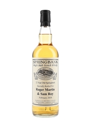 Springbank 22 Year Old Bottled 2016 - Private Cask Bottling 70cl / 52.1%