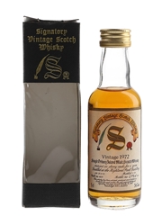 Highland Park 1972 18 Year Old Bottled 1991 - Signatory Vintage 5cl / 56%