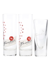 Glenturret Distillery Fairlie's Light Highland Liqueur Highball Glasses