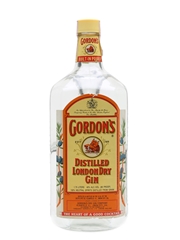 Gordon's Dry Gin Bottled 1980s 175cl / 40%