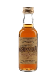 Glendronach 12 Year Old Sherry Cask Bottled 1980s 5cl / 40%