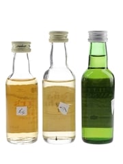 Assorted Blended Scotch Whisky Dewar's, Long John & William Lawson's 3 x 5cl