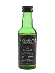 Bowmore 1979 11 Year Old Bottled 1990 - Cadenhead's 5cl / 58.4%