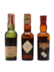 3 x Blended Scotch Whisky US Release Miniature