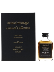 Macallan 25 Year Old Angel Of The North Whisky Minis - British Heritage Limited Collection 5cl / 46.6%