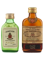 John Jameson & Son 7 Year Old 3 Star & Jameson Irish Whiskey