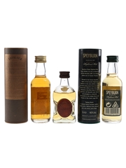 Aberlour 10 Year Old, Cardhu 12 Year Old & Speyburn 10 Year Old Bottled 1990s-2000s 3 x 5cl / 40%