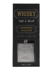 Whisky Gift & Book Connoisseur Collection Hipflask & Book Set - Printed 2012 