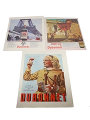 Dubonnet Advertising Prints 1930s & 1960s 