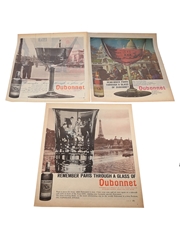 Dubonnet Advertising Prints 1930s & 1960s 