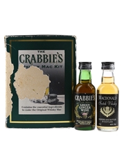 The Crabbie's Whisky Mac Kit  2 x 5cl