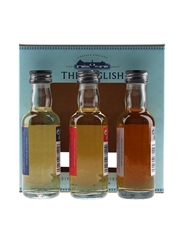 English Whisky Co. Single Malt Whisky St George's Distillery 3 x 5cl