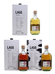 Lagg Batch 1, 2 & 3 Bottled 2022 - Inaugural Release 3 x 70cl / 50%
