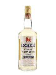 Booth's Finest Dry Gin Bottled 1957 75cl / 40%
