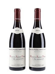 Morey Saint Denis 1er Cru Les Ruchots 2016 Domaine Pierre Amiot Et Fils 2 x 75cl / 13.5%