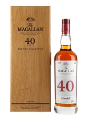 Macallan 40 Year Old The Red Collection