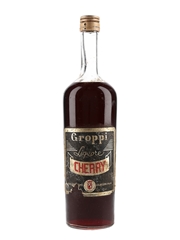 Groppi Cherry Liqueur Bottled 1960s-1970s 100cl