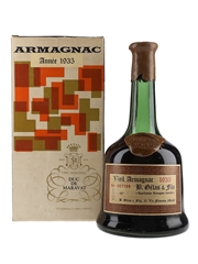 B Gelas & Fils 1935 Vieil Armagnac