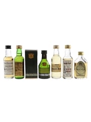 Bailie Nicol Jarvie, Catto's, Cutty Sark 12 Year Old, Drovers Dram, Girvan De Luxe & Windsor Castle Bottled 1980s-1990s 6 x 5cl / 40%