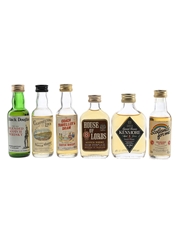 Assorted Blended Scotch Whisky Black Douglas, Coach Traveller's Dram, Campbeltown Loch, House Of Lords 8 Year Old, Kenmore 5 Year Old & Scotland's For Me 6 x 5cl