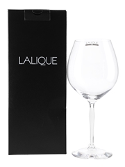 Lalique 100 Points Tasting Crystal Glass  24cm Tall