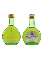 Janneau & Marquis de Puysegur Bottled 1970s-1980s 2 x 3cl / 40%