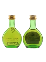 Janneau & Marquis de Puysegur Bottled 1970s-1980s 2 x 3cl / 40%